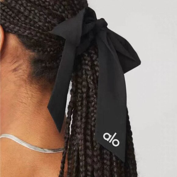 Alo Yoga Women's Bow Hair Tie - European and American Style - Picture 2 of 8